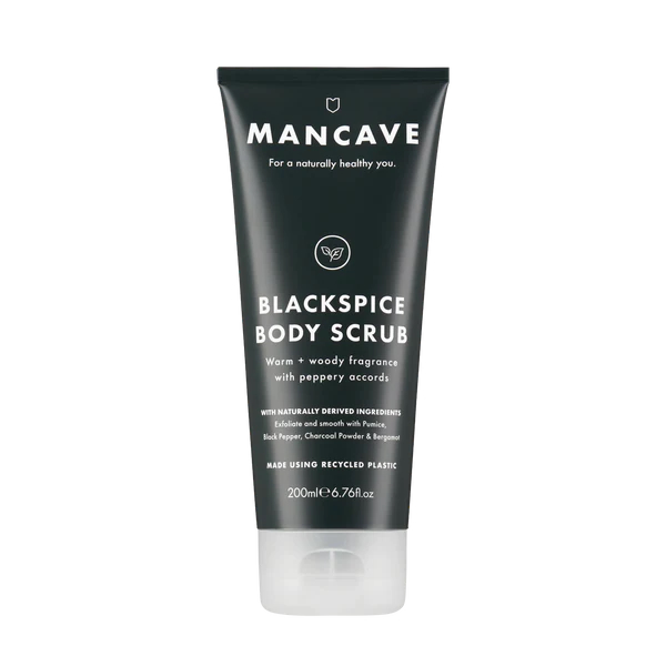 MANCAVE telový peelnig čierne korenie